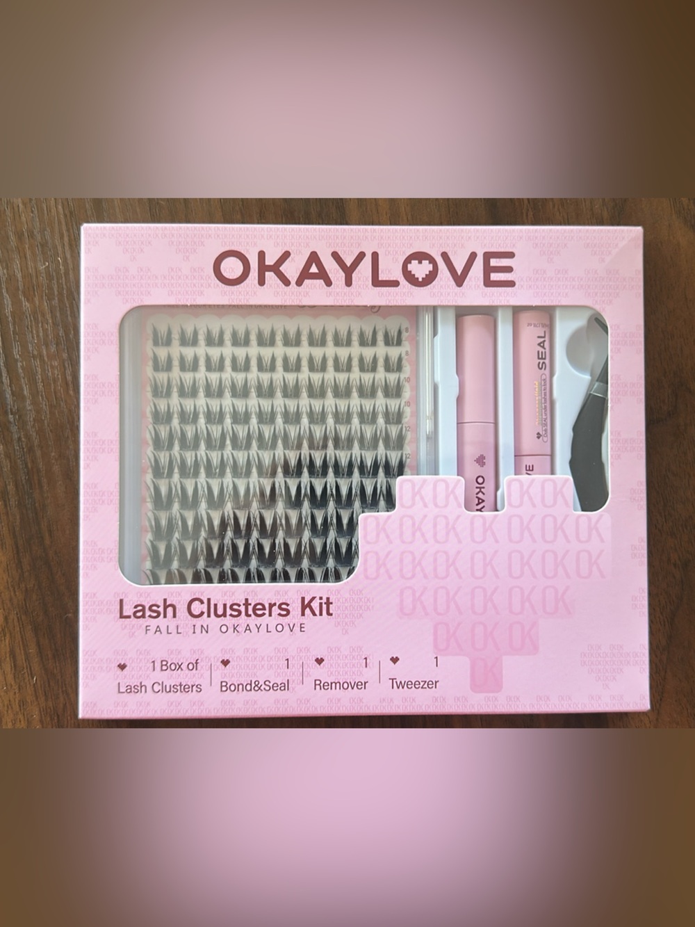 Pink Lash Clusters Kit — Ready-to-Use Lash Application Set